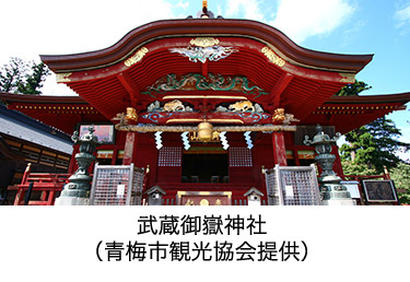 武蔵御嶽神社（青梅市観光協会提供）